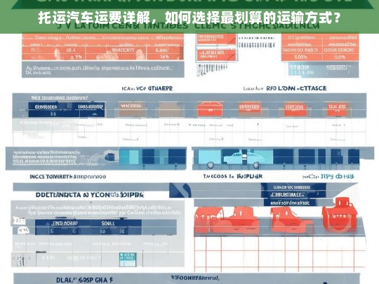 托运汽车运费全解析，如何选择最划算的运输方式？