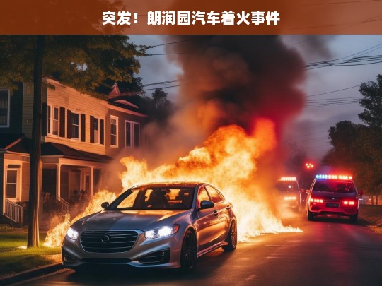 突发！朗润园汽车着火事件，朗润园汽车着火突发